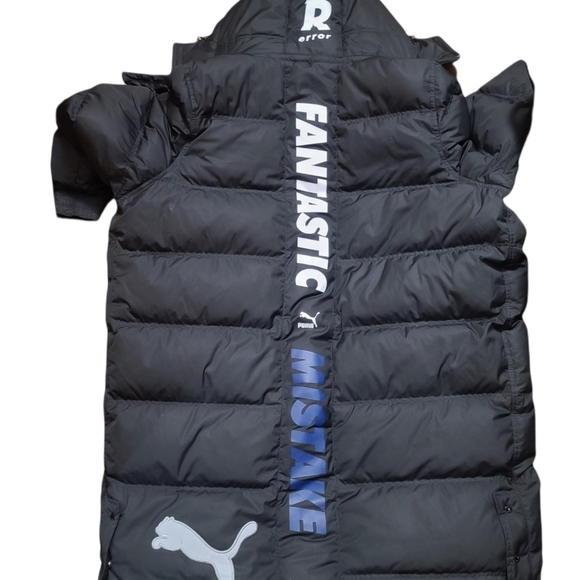 PUMA x ADER ERROR Hooded Button-Up Unisex Padded Down Coat - Picture 6 of 10